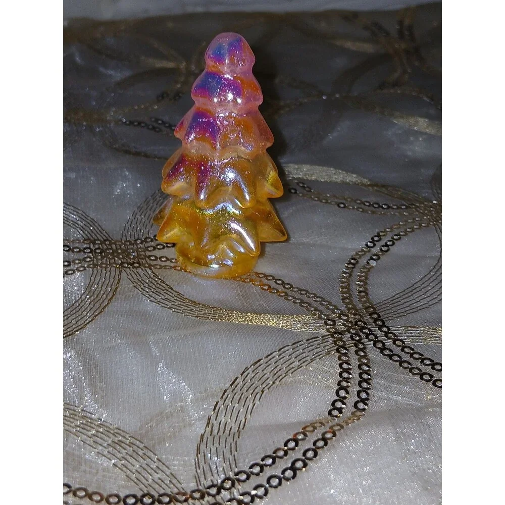 Aura Quartz Crystal Christmas Tree